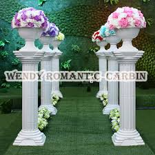 5) pada bagian belakang delineator dibubuhi sticker perlengkapan jalan tulisan sumber pendanaan,. Pernikahan Plastik Lorong Jalan Memimpin Pernikahan Kolom Roman Pilar Pot Bunga Pot And Pan Organizer Pot Claypotted Annuals Aliexpress