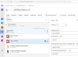 Using the above configuration as an example, fill all the configuration fields and click deploy. your react application will now be deployed within a matter of seconds with two to three preview links. Azure Devops To Build And Deploy Reactjs App Dotnetcurry