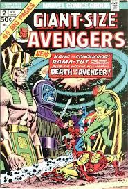 They debuted in the bronze age of comic books and have appeared in marvel. Giant Size Avengers 2 Kang Rama Tut Mantis And The Celestial Madonna Saga Avengers Kang Ramatut Manti Marvel Comic Books Marvel Comics Covers Avengers