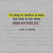 Image result for ship in the harbor is safe