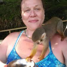 I TOUCHED THE MONKEY!