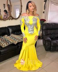 Silver Glitter Yellow Off Shoulder Long Prom Dress Prom Dresses Long With Sleeves Prom Dresses Yellow Prom Dresses With Sleeves