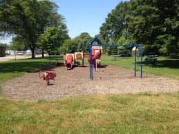 vester park is a small tot lot located on the corner of vester and farrow this lot contains a play lot and various park benches and park park city park bench