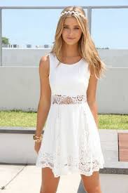 Tipps für garderobe auf einer hochzeit? Weisses Kleid Hochzeit Spitzenkleid Sommer Kleider Kleidung