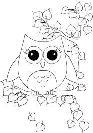 If your child loves interacting. Owl Coloring Pages Cute Coloring Pages Coloring Pages For Girls