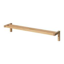 Ikea tisken bathroom towel rack rail with strong suction cup, white. Ikea Havern Double Bamboo Towel Rail Length 60cm Depth 13cm Height 10cm For Sale Online Ebay