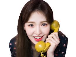 Sticker de Foxdie5 sur kpop wendy qlc kikoojap velvet telephone allo quoi  red non mais