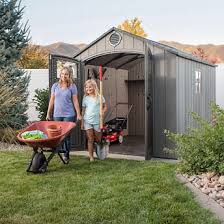 Storage shed allows you to customize your shed with paint and shingles (not included) to match your home. Costco Life Time Storage Shed 8 X 10 250 Off Redflagdeals Com Forums