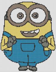 Beginner Cross Stitch Bob Minions Cross Stitch 4 Free