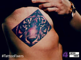 Tattoo Fixers E4 Op Twitter Sister Mary Has Left The Convent Jaytat2 S Eye Of The Tiger Is Much Better Tattoofixers Tattoo Fixers Tattoos Small Tattoos