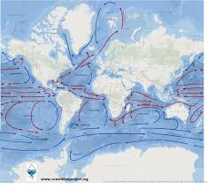 World Map Pacific And Ocean Currents Maps Ocean Blue Project Ocean Currents Map Ocean Current Ocean Ecosystem
