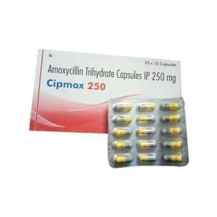 Amoxycillin Capsule - 250mg, Easy To Swallow, Antibiotic For Bacterial Infections, Store In Dry Place at Best Price in Parwanoo | Allied Formulations