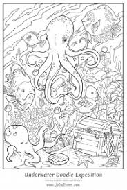 Overview of colors of the ocean by colorit. Water Worlds Coloring Pages For Adults