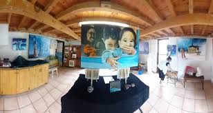 Gallery-Workshop of the Aulus les Bains station in Aulus-les-Bains: Ariège  Pyrénées