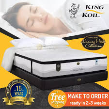 This mattress is also known as the wine glass or bowling ball bed. Bulky Deluxe Suites Mattress King Koil Luxury Hotel Collection Available Sizes King Queen Super Single Single Lazada Singapore