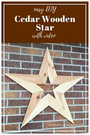 How To Make A Diy Wooden Star Decoration For Your Wall Handcrafted By Jason Cooper Wooden Stars Wooden Diy Diy Wood Projects