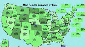 Click on the names below to learn more about their meaning, history and origins. The Most Popular Surnames In Each State Mental Floss