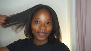 Maybe you would like to learn more about one of these? How I Straighten My Natural Hair Fine Low Density Hair Youtube