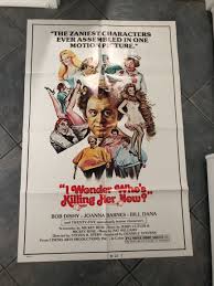 I WONDER WHO'S KILLING HER NOW one-sheet movie poster '75 Bob Dishy | eBay
