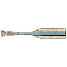 Nautical Striped Wood Oar Wall Decor Hobby Lobby 9 99 Paint The Colors You Want Beach Wall Decor Sea Wall Decor Rustic Wall Decor