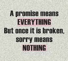When you make a promise and then you do not keep it others will . Hd Broken Promise Wallpapers Peakpx