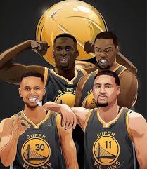 Here's a particularly creative way they get them they also have klay thompson, who is no slouch himself and would be the best shooter on many teams if he improved his shot selection a bit. Draymond Green Kevin Durant Stephen Curry And Klay Thompson Of The Golden Stat Golden State Warriors Basketball Warriors Basketball Nba Golden State Warriors