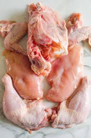 Wash thoroughly and cut up chicken. How To Cut A Whole Chicken Ifoodreal Com