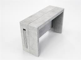 Check out our high quality custom made dining table in singapore. Eric Italian Extendable Gray Console Dining Table Contemporary Console Diningtable