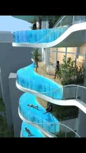 Vacation Spot Private Balcony Pools Awesome With Images Balcony Pool Glass Balcony Cool Pools
