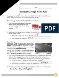 Average atomic mass gizmo answer key. Average Atomic Mass Gizmo Answer Key Pdf Shotwerk