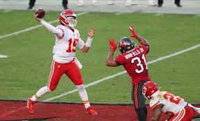 The tampa bay buccaneers are facing off against the kansas city chiefs in super bowl lv on sunday. Patrick Mahomes Set Three Nfl Records Against Buccaneers The Kansas City Star