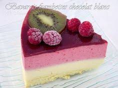 Bavarois Chocolat Blanc Framboises O Miam Miam De Soso Gateaux Et Desserts Bavarois Chocolat Recette