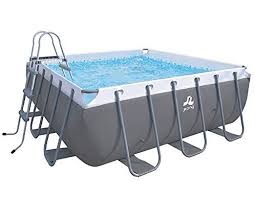 Piscine Tubulaire Carree Jilong Passaat 300x300 Piscine Et Jardin Piscine Tubulaire Piscine