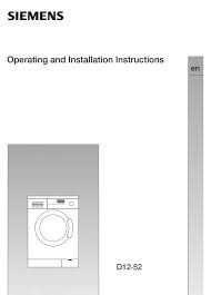 If your dishwasher uses softening salt, just remember to fill the salt container regularly and wipe away any salt crystals that have spilled around the container lid so they do not degrade the stainless steel tub. Siemens D12 52 Operating And Installation Instruction Pdf Download Manualslib