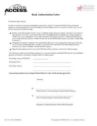 Transfer of account authorization letter. 9 Bank Authorization Letter Examples Pdf Examples