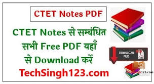 All Ctet Study Material Pdf In Hindi Paper Notes Books Syllabus