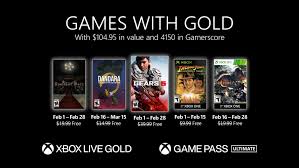 Juegos gratis de xbox 360. Anunciados Los Games With Gold De Febrero De 2021 Centro De Noticias