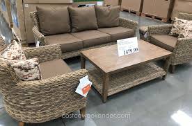 And when it's time to entertain, rolling casters on the coffee table serve up style with ease. Image Result For Seagrass From Studio By Brown Jordan Costco Patio Furniture Brown Jordan Patio Furniture Brown Wicker Patio Furniture
