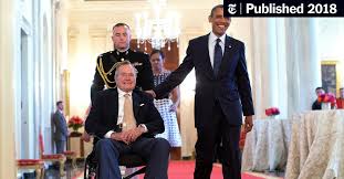 Bush, the 41st president of the united states. Politicians And Family React To George Bush S Death The New York Times