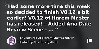 Adventures of Harem Master V0.12 | Patreon