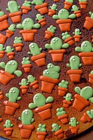 You can be a kid in your very own candy shop! How To Make Cactus Candy Decorations With A Video The Bearfoot Baker Royal Icing Transfers Royal Icing Templates Royal Icing Decorations