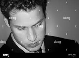 Young prince william Black and White Stock Photos & Images