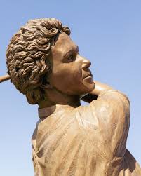 Today we proudly unveiled a statue honoring golf legend Mary Kathryn “Mickey”  Wright, created by artists Anna Koh-Varilla and Jeff Varilla. A Chula Vista  native, Mickey grew up right here at San