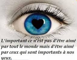 L Important Ce N Est Pas D Etre Aime Par Tout Le Monde Mais D Etre Aime Par Ceux Qui Sont Importants A Nos Ye Belle Citation Amour Citation Je Pense A Toi