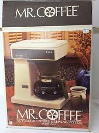 This information might be about you, your preferences or your device and is mostly used to make the site work as you expect it to. Vintage Mr Coffee 10 Cup Coffee Maker Cm 1z Automatic Coffee Brewing Never Used Ebay