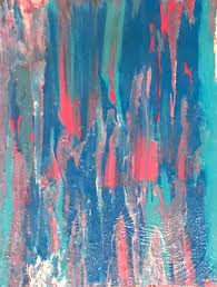 Falling Rain Sun Moon Art Paintings
