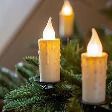 30 Jumbo Christmas Candle Lights With Clips By Lumineo Christmas Candle Lights Christmas Tree Candles Decorating With Christmas Lights
