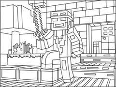 Minecraft is an open world video game originally created by swedish programmer markus notch persson and later developed and published by his company mojang. Minecraft Coloring Book 2 Ebook Minecraft Coloring Pages Lego Coloring Pages Coloring Books