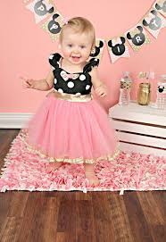 Birthday Black And Gold Party Dress Minnie Mouse Dress Costume Tutu Party Dress In Black Pink And Gold Birthday Polka Dots Dress Party Birthday Girl Dress Minnie Mouse Dress Birthday Dresses