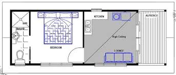 Additionally, most garage apartment plans offer one or two bedrooms and baths. House Plan 1 Bedroom Transportable Home 20m2 220 Sq Ft Guest House Plans Small And Tiny Home Plans Guest House Plans 1 Bedroom House Plans Office Floor Plan